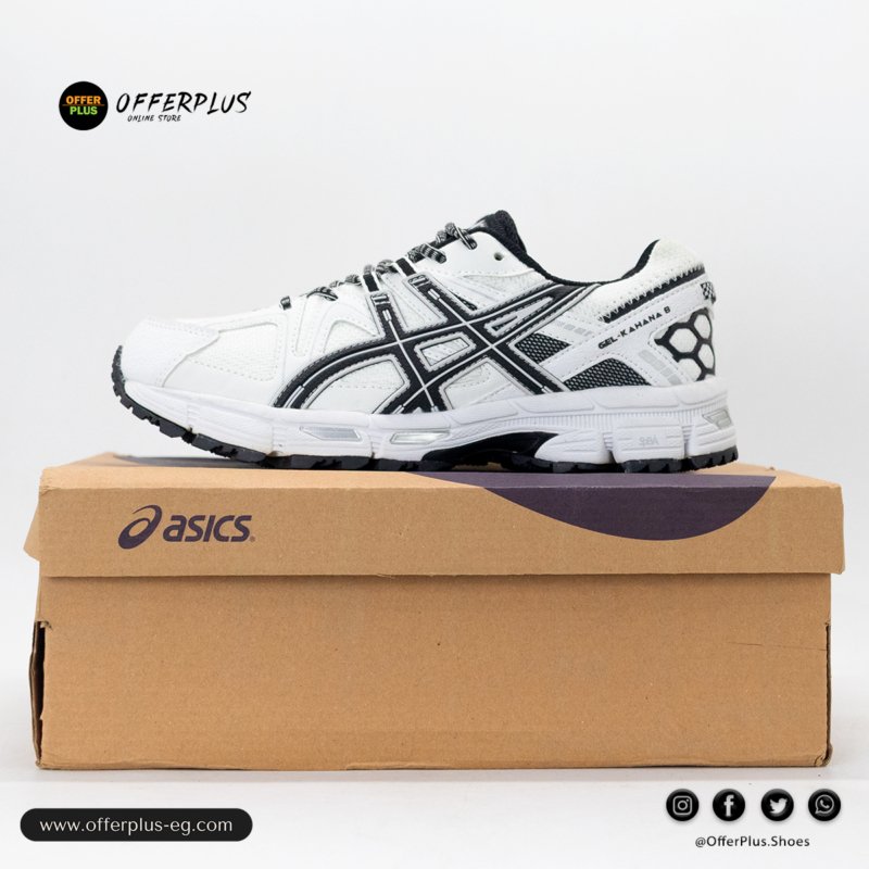⁦ASICS GEL-Kahana 8 2025 - White⁩ - الصورة ⁦6⁩