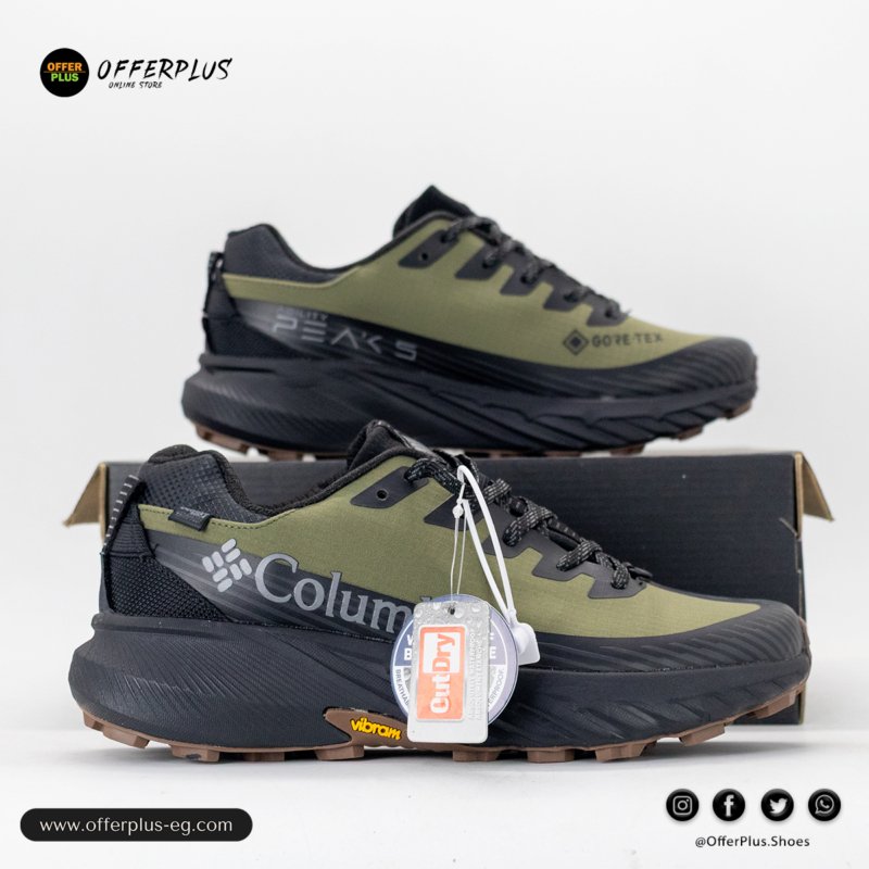 ⁦Columbia Montrail Trinity AG™ OutDry – Olive/Black⁩ - الصورة ⁦8⁩