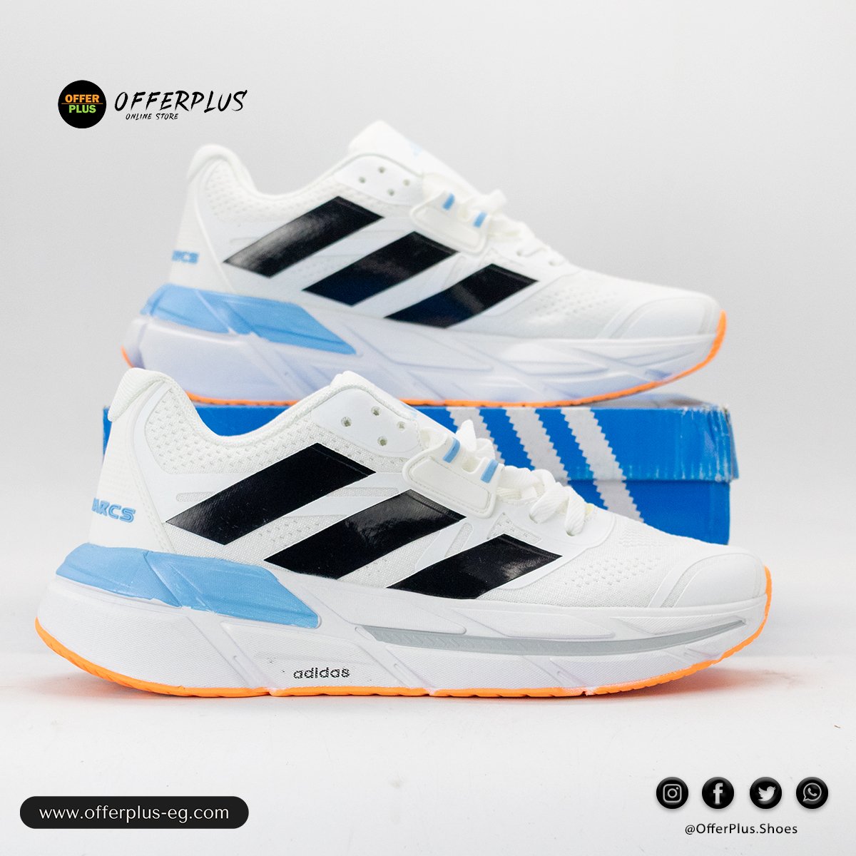 Adidas Adistar 4 Running Plus Size_White - الصورة 3