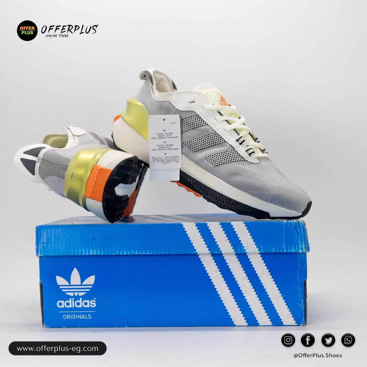 Adidas ZX 5K Boost Sneakers 2025 -White - الصورة 7