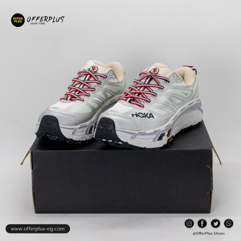 ⁦HOKA x Moncler Mafate Speed 2 Sports 2025 - White⁩ - الصورة ⁦8⁩