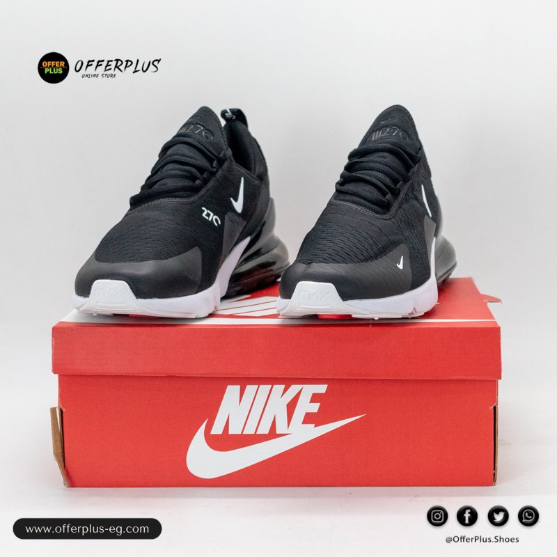 ⁦Nike Air Max 270C 2025 Plus Size 2025-Black⁩ - الصورة ⁦8⁩