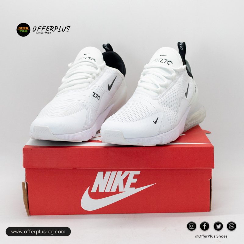 ⁦Nike Air Max 270C 2025 Plus Size 2025-White⁩ - الصورة ⁦2⁩