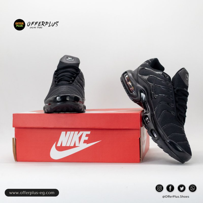 ⁦Nike Air Max Plus Tn 2025 Plus Size-Black⁩ - الصورة ⁦8⁩