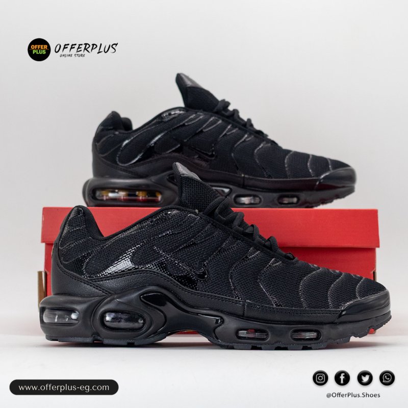 ⁦Nike Air Max Plus Tn 2025 Plus Size-Black⁩ - الصورة ⁦3⁩