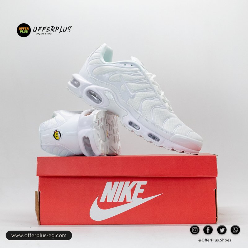 Nike Air Max Plus Tn 2025 Plus Size-White
