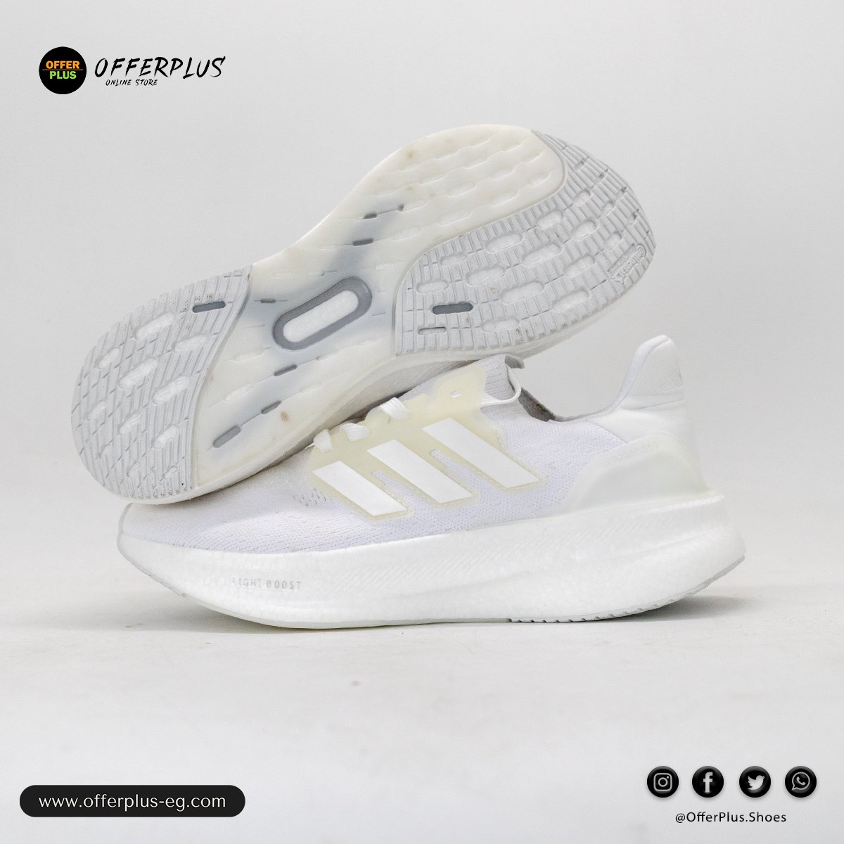 Adidas UltraBoost Light 2025 -White - الصورة 2