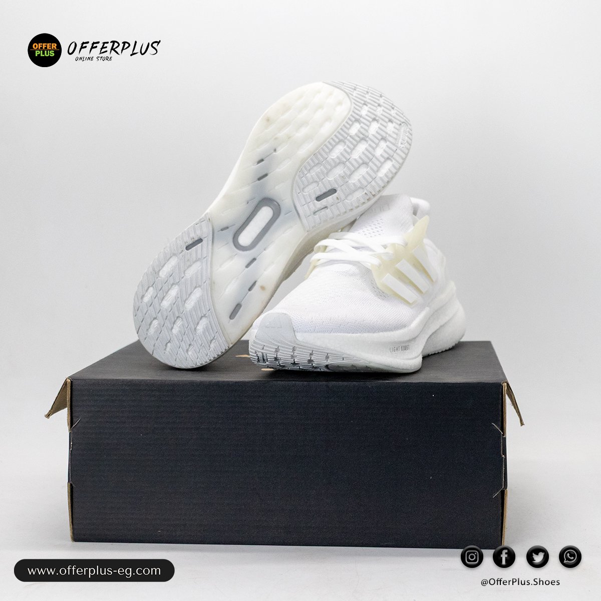 Adidas UltraBoost Light 2025 -White - الصورة 11