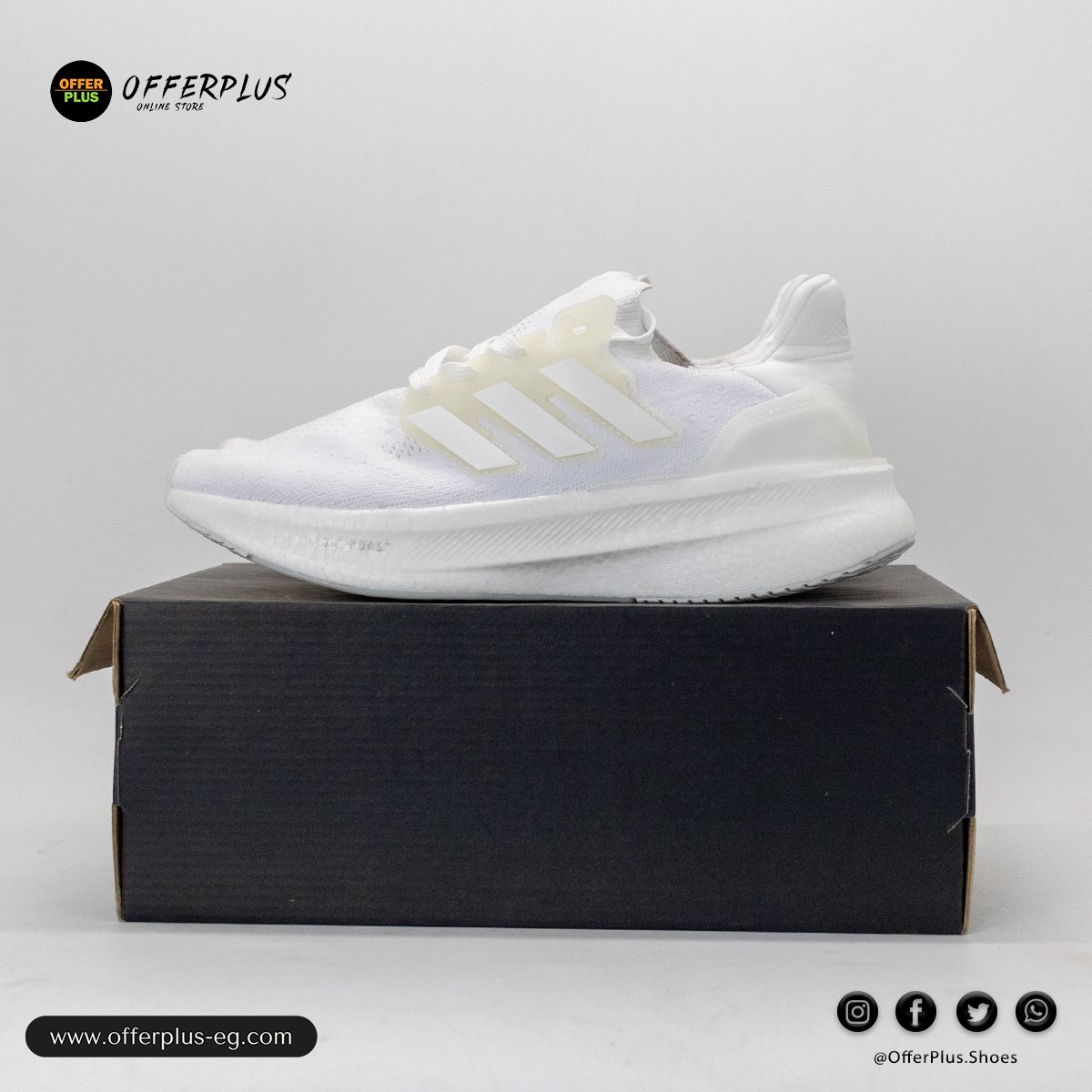 Adidas UltraBoost Light 2025 -White - الصورة 10