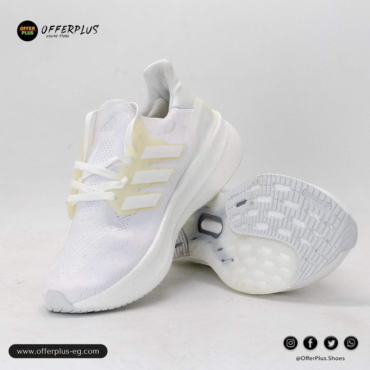Adidas UltraBoost Light 2025 -White - الصورة 7