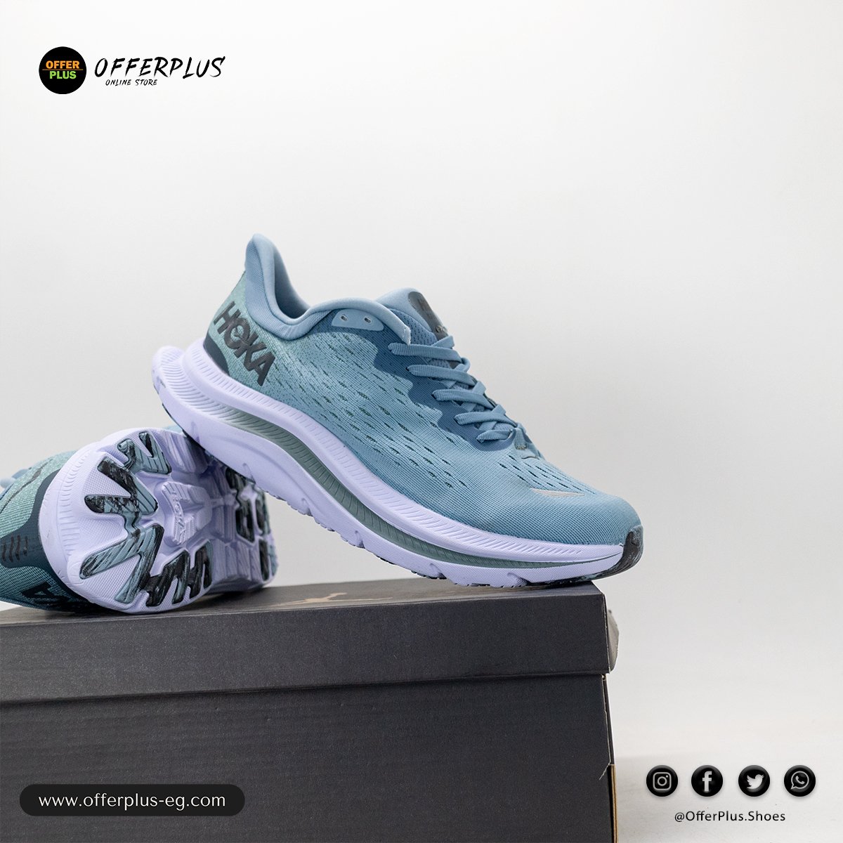 Hoka Kawana Sports 2025 – Blue Fog - الصورة 8