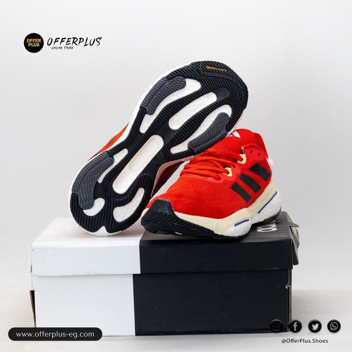 Adidas SolarGlide Sports 2025 - Red